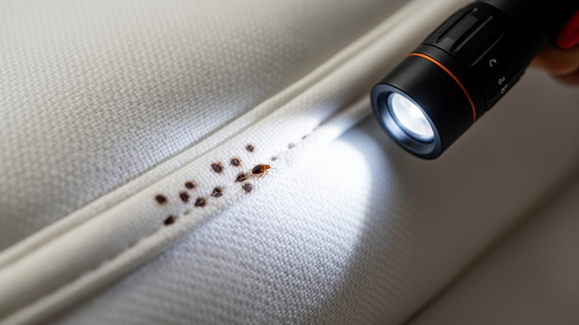 Professional bed bug detection and identification inspection in Leicester