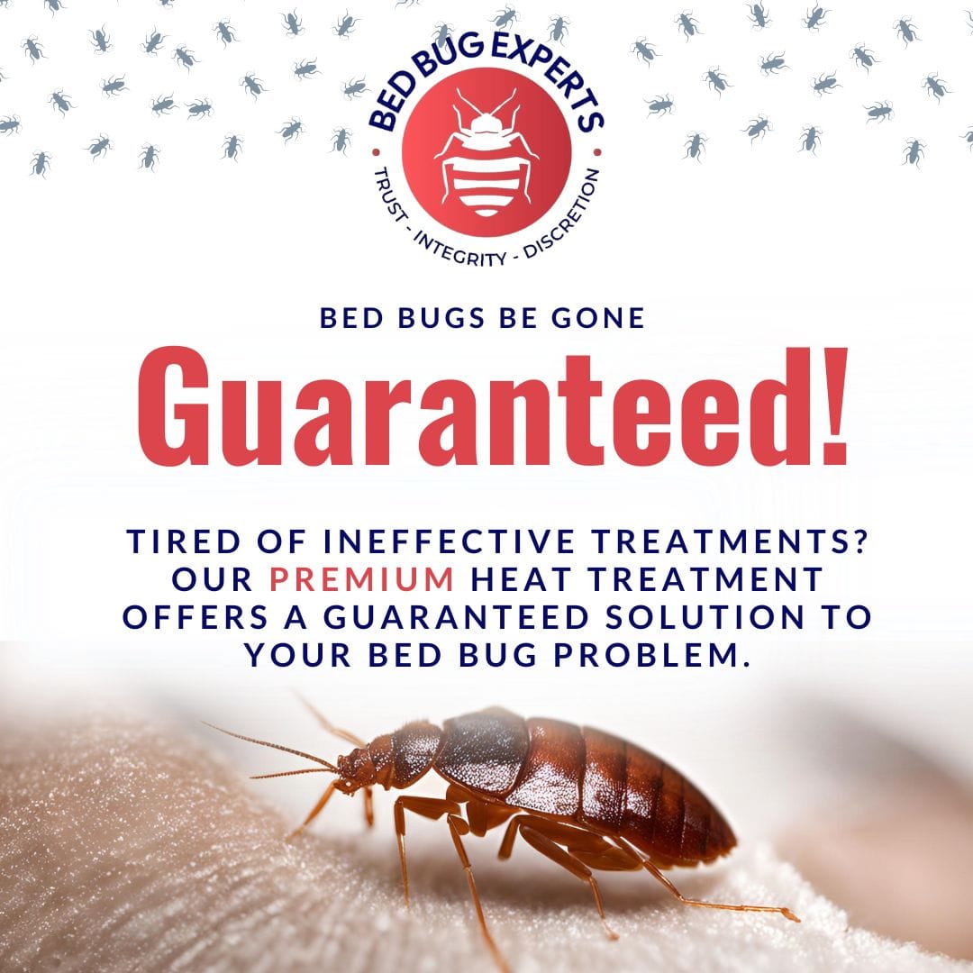 Bed Bug Experts guaranteed heat treatment