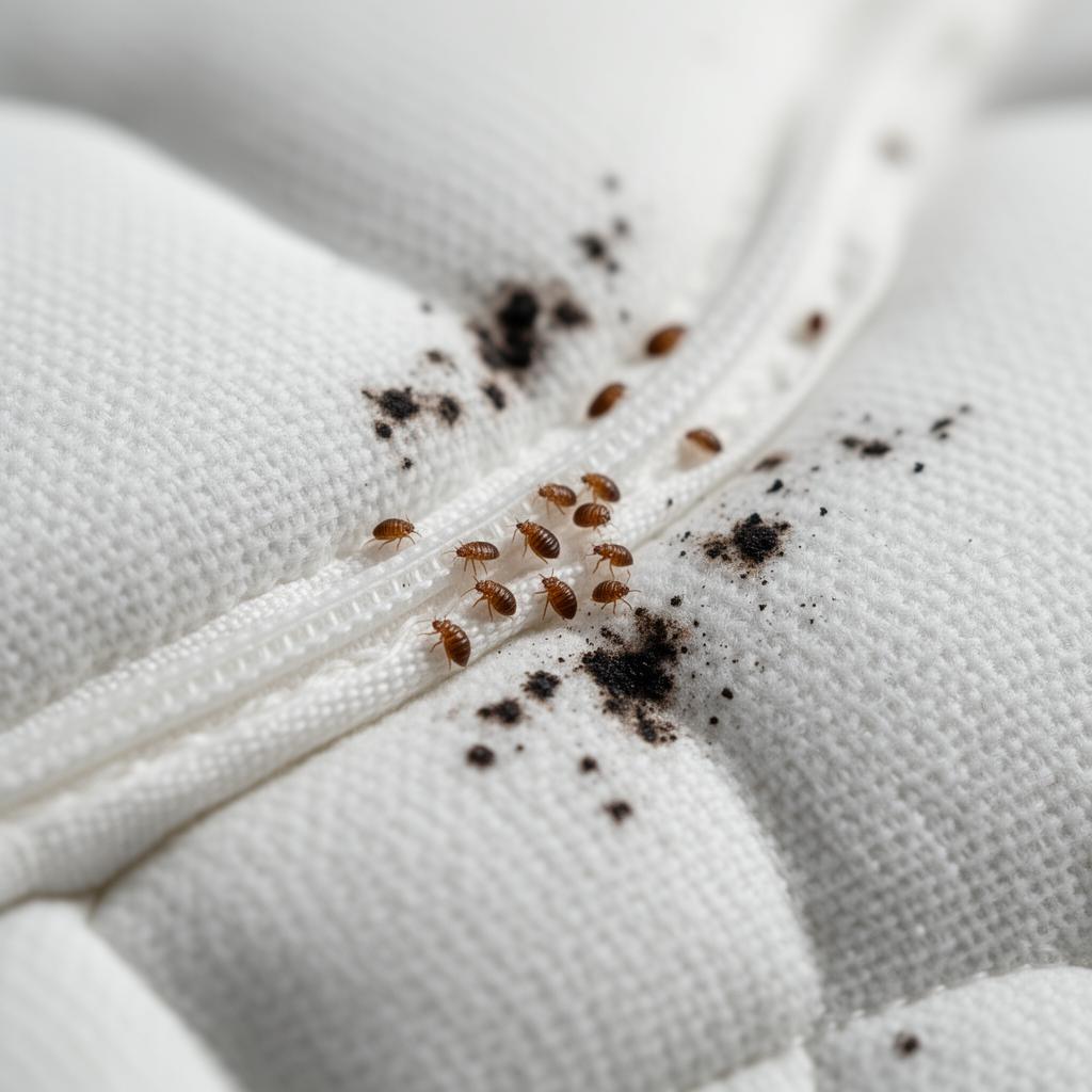 Bed bugs on mattress seam — what kills bed bugs instantly